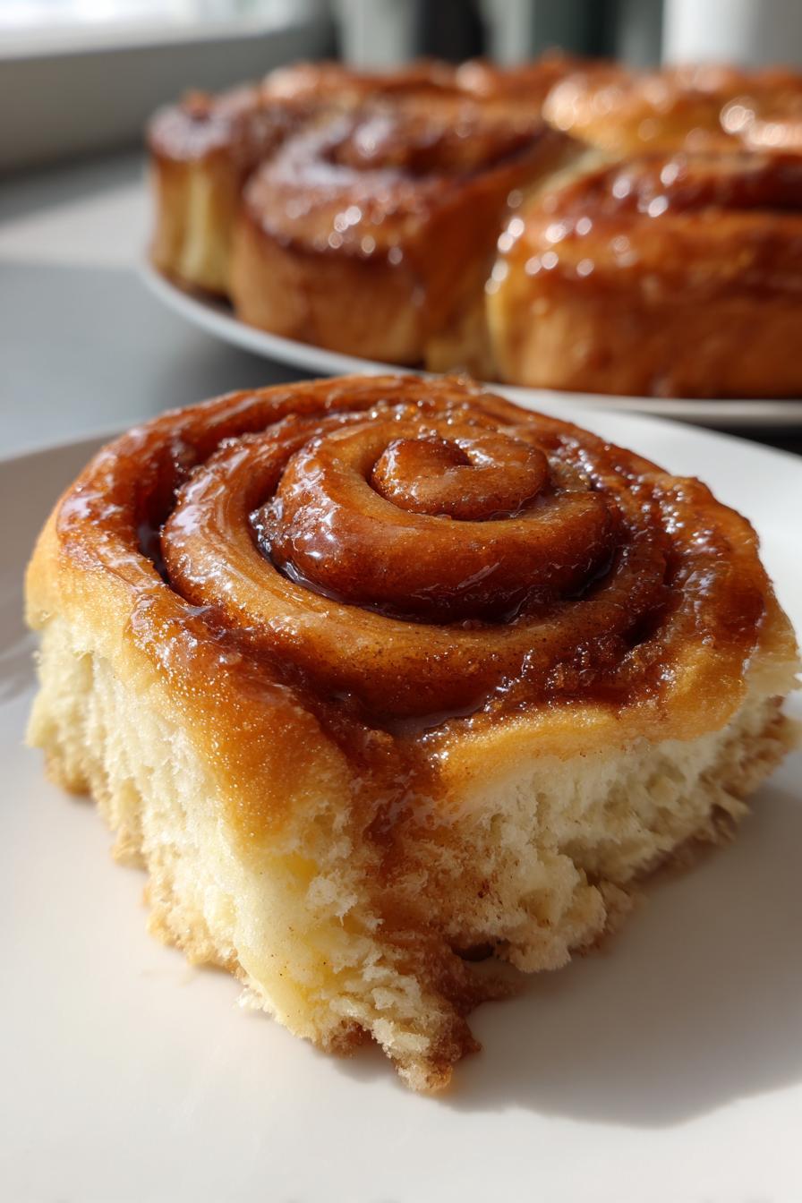 cinnamon buns recipe with active dry yeast - detail 1