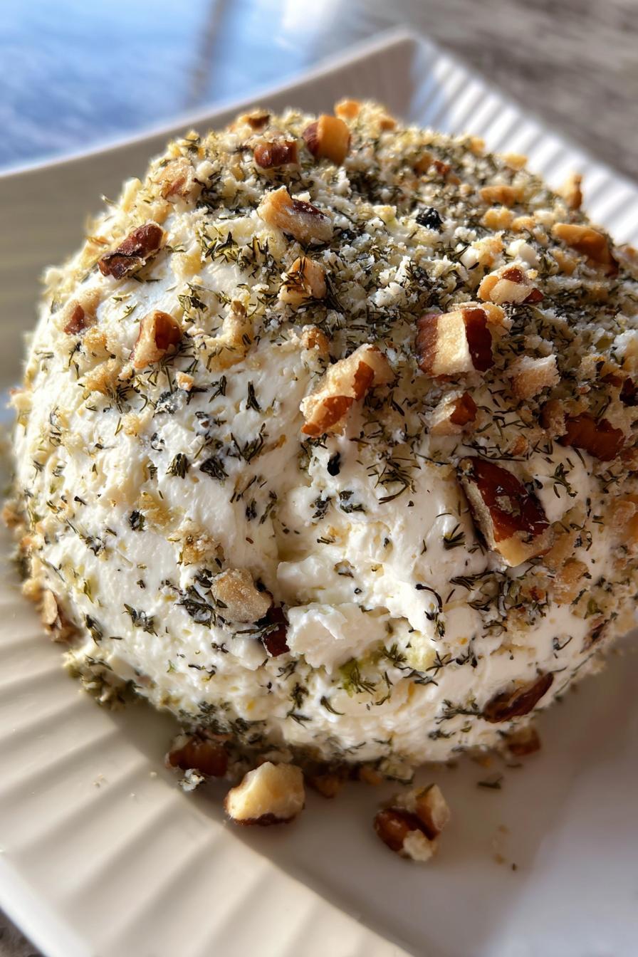 dill pickle cheese ball recipe - detail 2