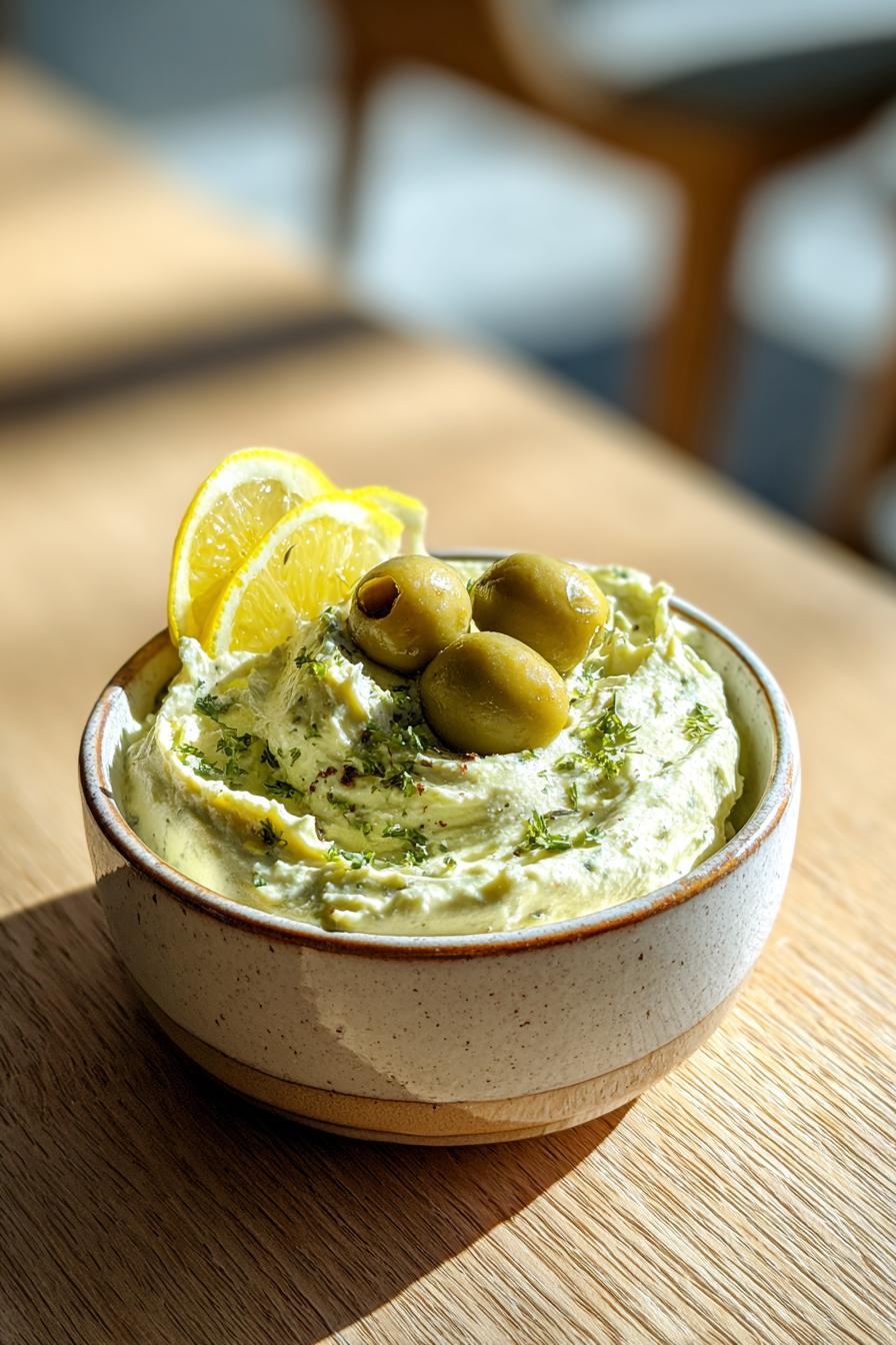 dirty martini dip recipe - detail 1