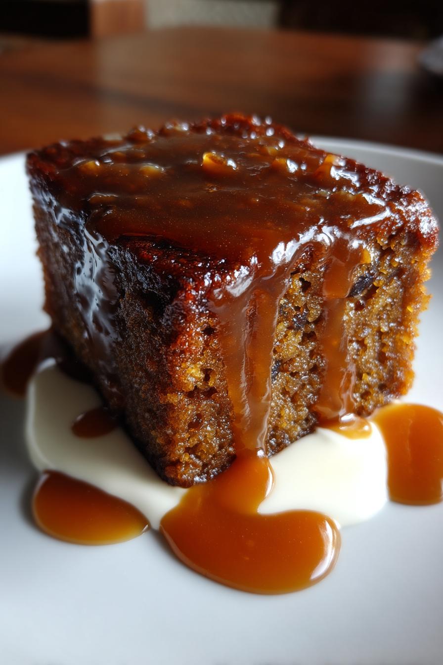 gordon ramsay sticky toffee pudding - detail 2