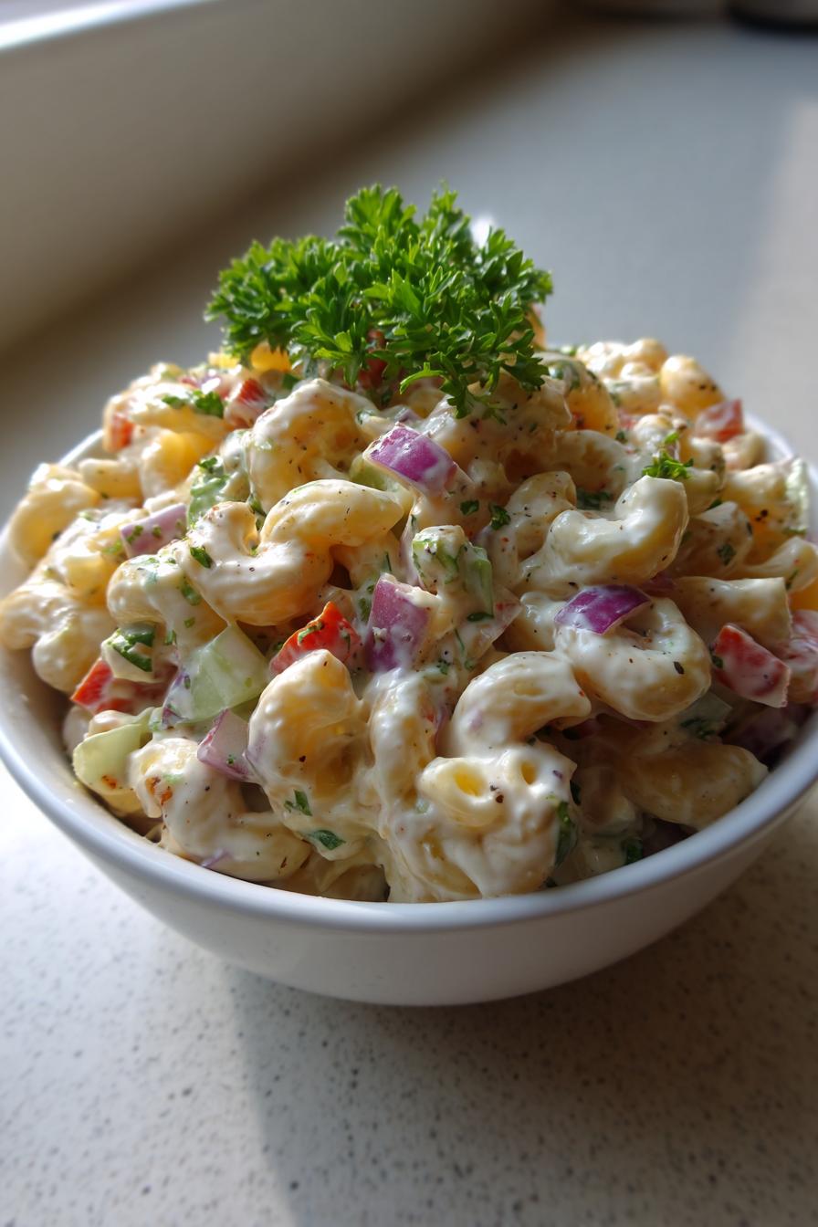 guy fieri macaroni salad - detail 2