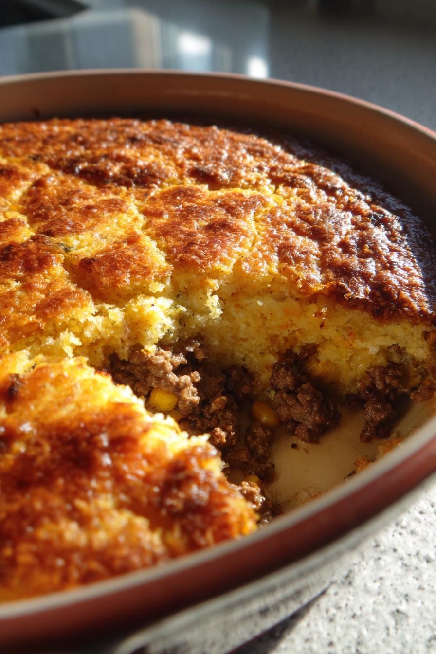 mexican cornbread casserole - detail 1